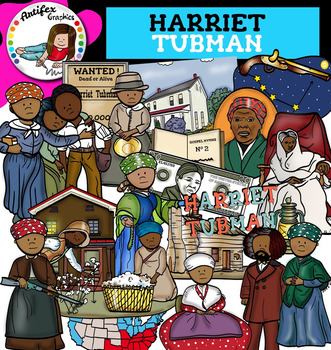 Preview of Harriet Tubman clip art