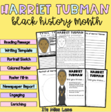 Harriet Tubman: close read, posters, report, and writing a