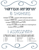 Harrison Bergeron 5 Analysis Stations and 1 CCSS Assessment