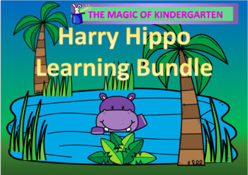 Preview of Harry Hippo Learning Bundle~Boom Cards