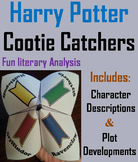 Harry Potter Novel Study Activity (Cootie Catcher Review Game)