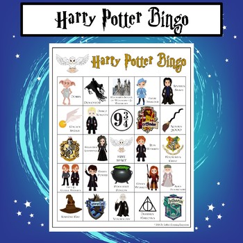 Harry Potter Bingo by Dr Loftin's Learning Emporium | TpT