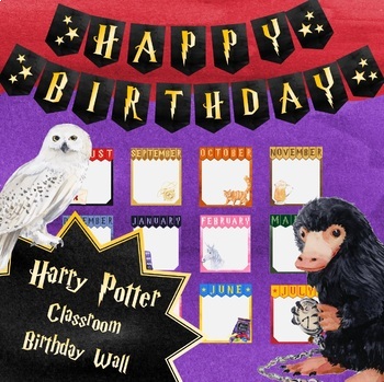Happy Birthday Posters, Harry Potter Birthday Posters