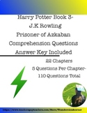Harry Potter-Book 3-The Prisoner of Azkaban Comprehension 