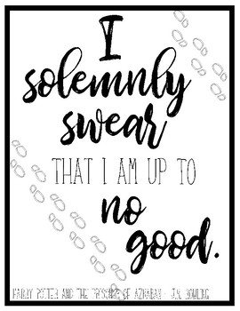 harry potter quotes i solemnly swear