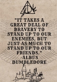Harry Potter Classroom Posters/Printables: Dumbledore Quotes