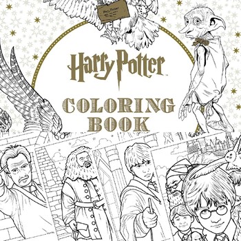 Harry Potter Coloring Book: Coloring Book for Kids and Adults 35  illustrations
