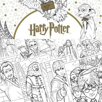 44 Harry Potter Coloring Pages (Free PDF Printables)