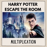 Harry Potter Escape the Room: Double-Digit Multiplication