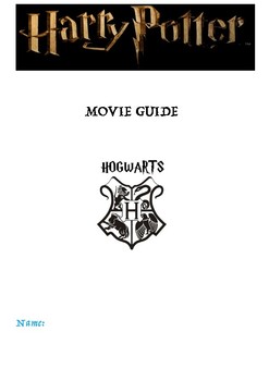 Preview of Harry Potter Film Study (Philosopher's Stone)