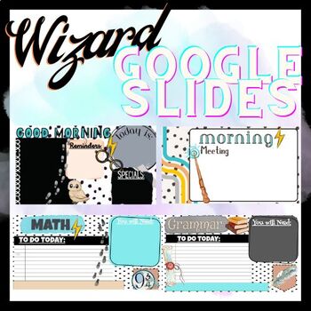 Preview of Harry Potter Google Slides Templates