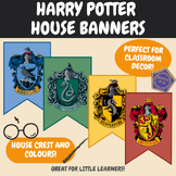 Harry Potter House Banners | Harry Potter Classroom Decora
