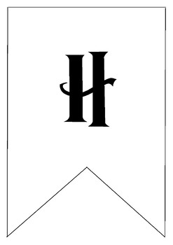 Harry Potter House Flags and Badges by Learning the Wright Way | TpT