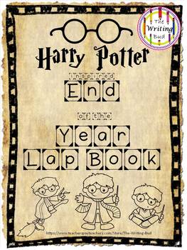 Preview of Harry Potter Inspired End of the Year Memory Book