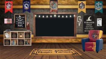 Preview of Harry Potter Inspired Virtual Classroom