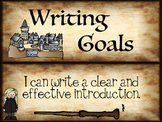 Harry Potter Inspired Writing Goals
