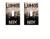 Harry Potter Light Switch Lumos Nox (1 hole & 3 hole)