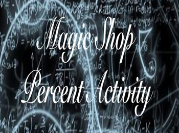 Preview of Harry Potter Magic Shop Percent Activity