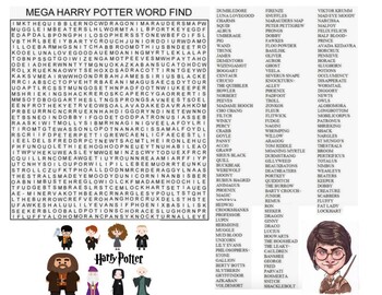harry potter word search free printable printable word search puzzles