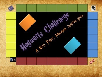 Harry Potter Monopoly- Hogwarts Challenge by The Teacher Eye