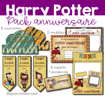 Harry Potter Birthday Worksheets Teaching Resources Tpt