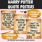 Harry Potter Posters | Harry Potter Classroom Quotes | Boo