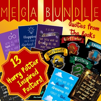 Preview of Harry Potter Posters Mega Bundle