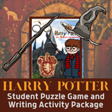 Harry Potter Puzzle Game with Literacy Activities Package