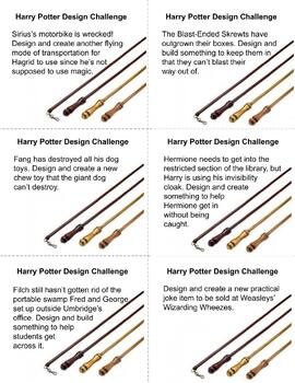 Preview of Harry Potter STEAM Challenge Cards