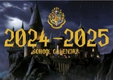 Harry Potter School Calendar 2024-2025