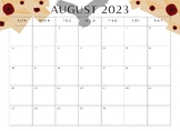 Harry Potter Themed 2023-2024 Classroom Calendar