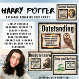 Harry Potter Themed Behavior Visual Poster Chart