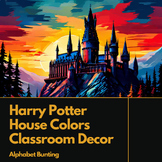 Harry Potter Themed Bunting Classroom Decor: Magical Bulle