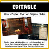 Harry Potter Themed Display Slides