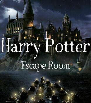 Preview of Harry Potter Themed Escape Room Text Structures