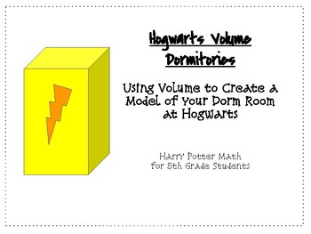 Preview of Harry Potter Volume of Rectangular Prisms