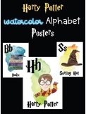 Harry Potter - Water Color Alphabet Posters