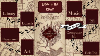 Preview of Harry Potter: We are Here Door Sign