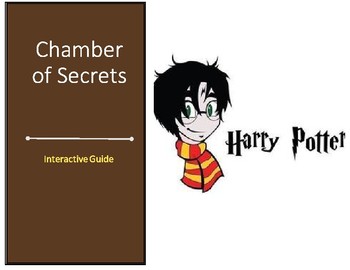Preview of Harry Potter and The Chamber of Secrets Interactive Differentiated Reading Log
