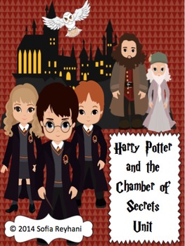 Preview of Harry Potter and The Chamber of Secrets Novel Unit {Common Core Aligned}