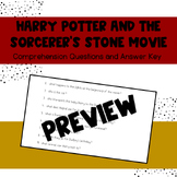 Harry Potter and The Sorcerer's Stone Movie Comprehension 