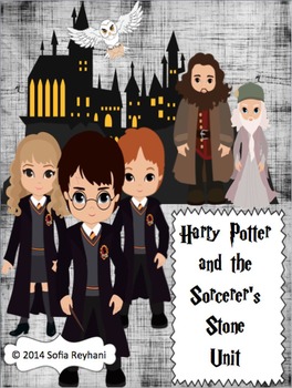 Preview of Harry Potter and The Sorcerer’s Stone Novel Unit {Common Core Aligned}