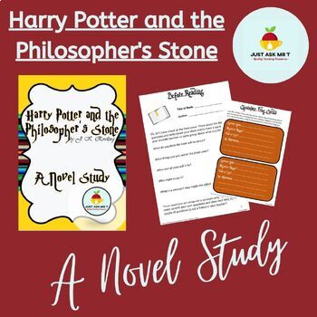 Preview of Harry Potter and the Philosopher's Stone - A Complete Novel Study