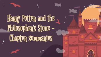 Preview of Harry Potter and the Philosopher's Stone - Chapter summaries