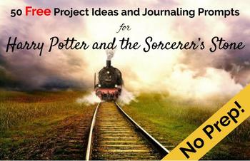 Preview of Harry Potter and the Sorcerer's Stone - 50 FREE Projects and Writing Prompts