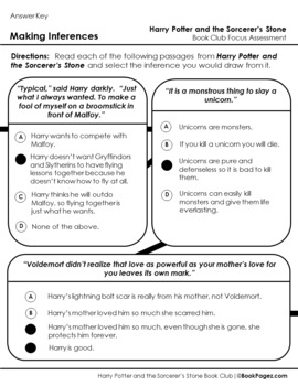 harry potter and the sorcerers stone book club format making