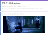 Harry Potter and the Sorcerer's Stone Chapter Quizzes