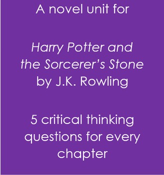 Preview of Harry Potter and the Sorcerer's Stone Full Novel Questions and Answers