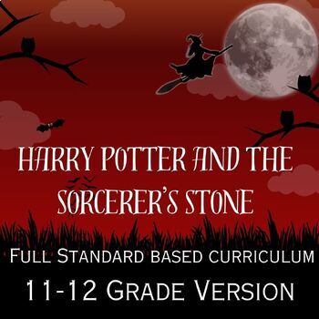 Preview of Harry Potter and the Sorcerer's Stone High School Full Curriculum (8 week)