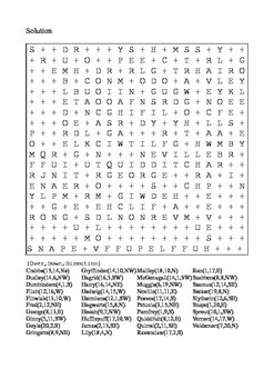 harry potter and the sorcerers stone giant word search by m walsh